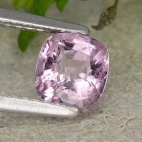 0.95 ct Purple Spinel Stone, Natural Spinel in Cushion-Cut Shape for Sale