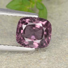 Púrpura oscuro medio Espinela Gema - 1.8ct Corte en Forma Cojín (ID: 483542)