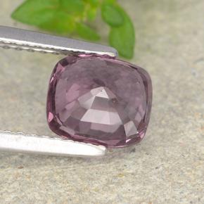 Spinel Gemstone in 7.2 x 6.3 mm Size for Sale, Spinel Stone in Medium-Dark Purple Color