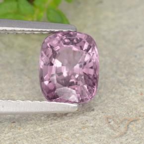 1.58 ct Purple Spinel Stone, Natural Spinel in Cushion-Cut Shape for Sale