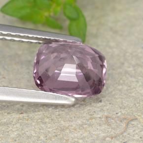 Spinel Gemstone in 7.2 x 5.8 mm Size for Sale, Spinel Stone in Grey-Purple Color