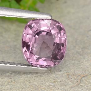 1.65 ct Purple Spinel Stone, Natural Spinel in Cushion-Cut Shape for Sale