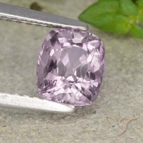 1.39 ct Purple Spinel Stone, Natural Spinel in Cushion-Cut Shape for Sale