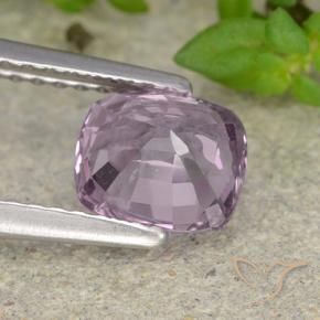 Spinel Gemstone in 6.6 x 5.8 mm Size for Sale, Spinel Stone in Very Light Purple Color