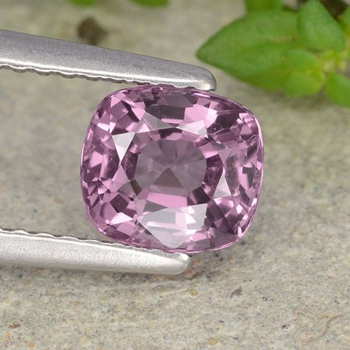 Lavanda intenso Espinela Gema - 1.1ct Corte en Forma Cojín (ID: 483546)