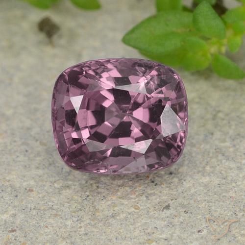 1.52ct Natural Dark Sangria Spinel, Cushion, VVS-VS