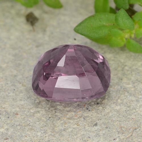 Spinel Gemstone in 6.9 x 5.8 mm Size for Sale, Spinel Stone in Dark Sangria Color