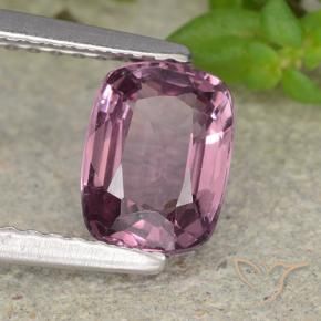 1.21 ct Purple Spinel Stone, Natural Spinel in Cushion-Cut Shape for Sale