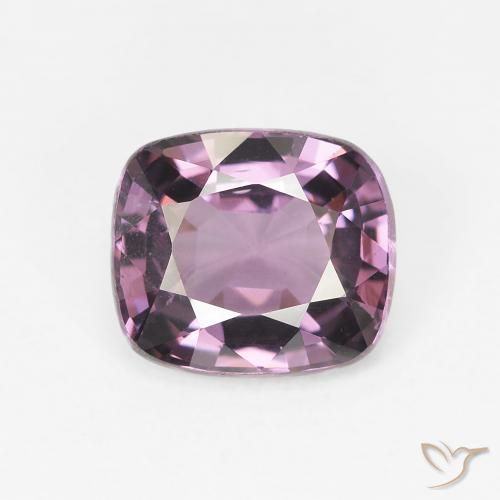 1.40ct Natural Medium Purple Spinel, Cushion, VVS-VS