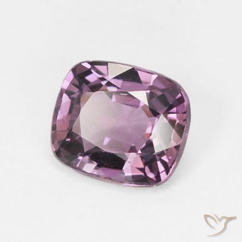 1.40 ct Purple Spinel Stone, Natural Spinel in Cushion-Cut Shape for Sale