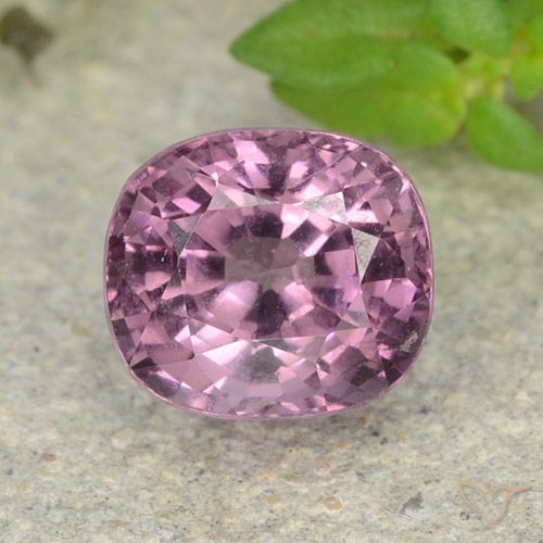 1.21ct Natural Deep Lavender Spinel, Cushion, VVS-VS