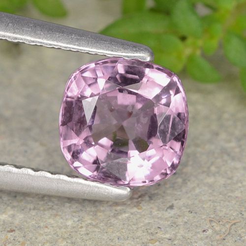 1.11ct Natural Pinkish Violet Purple Spinel, Cushion, VVS-VS
