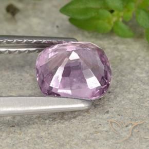 Spinel Gemstone in 6.3 x 6.1 mm Size for Sale, Spinel Stone in Pinkish Violet Purple Color