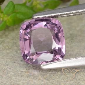 1.21 ct Purple Spinel Stone, Natural Spinel in Cushion-Cut Shape for Sale