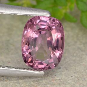 1.29 ct Purple Spinel Stone, Natural Spinel in Cushion-Cut Shape for Sale