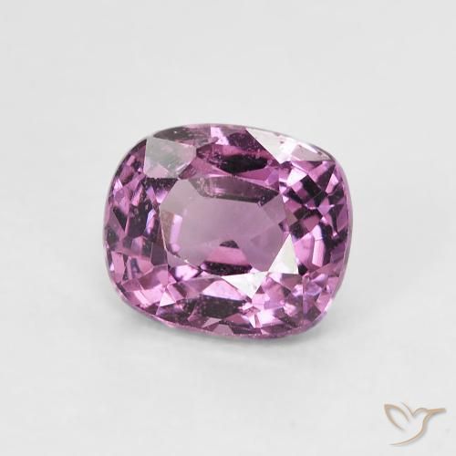 1.18 ct Violet Spinel Stone, Natural Spinel in Cushion-Cut Shape for Sale
