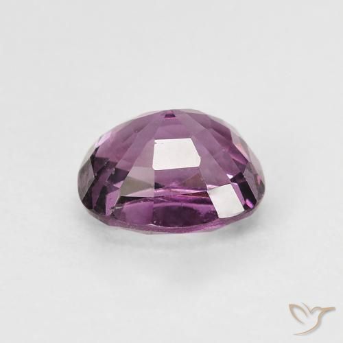 Spinel Gemstone in 6.4 x 5.5 mm Size for Sale, Spinel Stone in Medium Dark-Violet Color