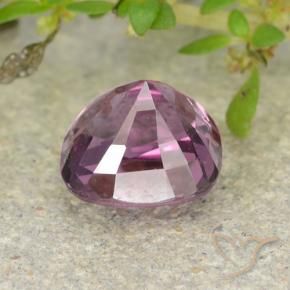 Spinel Gemstone in 6.3 x 5.6 mm Size for Sale, Spinel Stone in Medium Purple Color