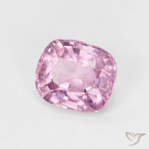 0.98 ct Purple Spinel Stone, Natural Spinel in Cushion-Cut Shape for Sale