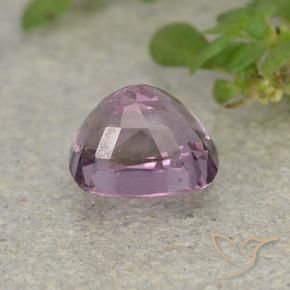 Spinel Gemstone in 6.2 x 5.5 mm Size for Sale, Spinel Stone in Pinkish Violet Purple Color