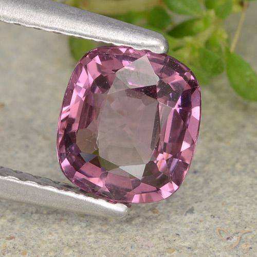 1.09 ct Purple Spinel Stone, Natural Spinel in Cushion-Cut Shape for Sale