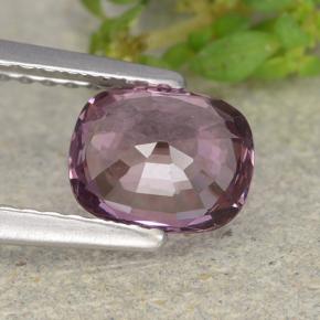 Spinel Gemstone in 6.9 x 5.6 mm Size for Sale, Spinel Stone in Medium-Dark Purple Color