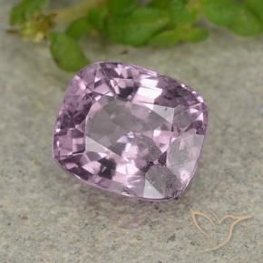 1.45 ct Violet Spinel Stone, Natural Spinel in Cushion-Cut Shape for Sale