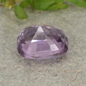 Spinel Gemstone in 7.1 x 6 mm Size for Sale, Spinel Stone in Light Grayish Violet Color