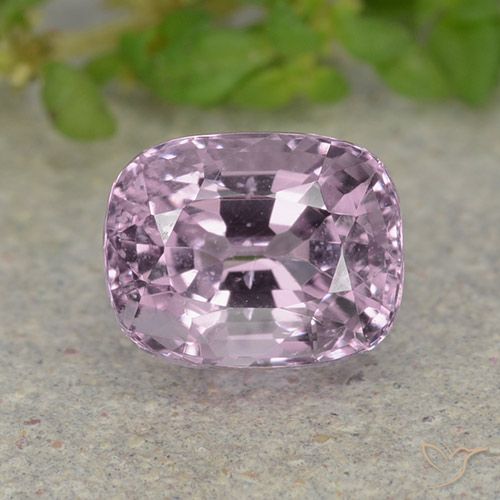 1.66ct Natural Light Purple Spinel, Cushion, VS