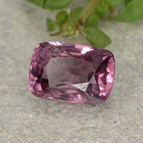 1.04 ct Purple Spinel Stone, Natural Spinel in Cushion-Cut Shape for Sale