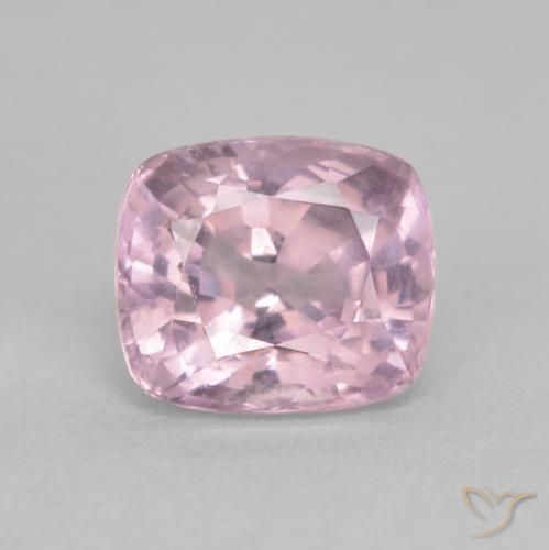 Medium-Light Purple Spinell Edelstein - 1.7ct Kissenschliff (ID: 483704)