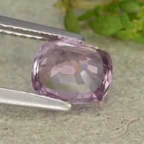 Spinel Gemstone in 6.7 x 5.7 mm Size for Sale, Spinel Stone in Light Pinkish Purple Color