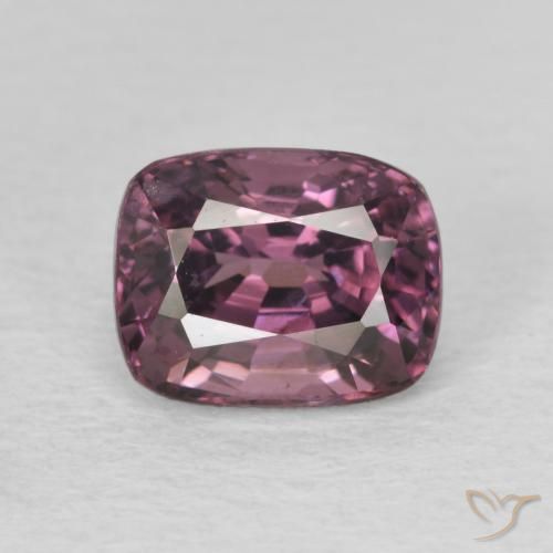 1.89ct Natural Deep Purple Red Spinel, Cushion, VVS-VS