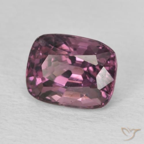 1.89 ct Purple Spinel Stone, Natural Spinel in Cushion-Cut Shape for Sale