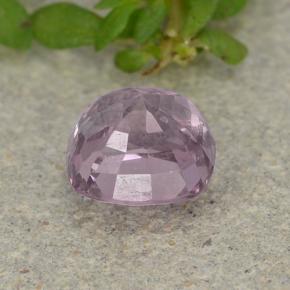 Spinel Gemstone in 6.3 x 6.3 mm Size for Sale, Spinel Stone in Grey Purple-Pink Color