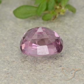 Spinel Gemstone in 6.4 x 5.1 mm Size for Sale, Spinel Stone in Deep Lavender Color