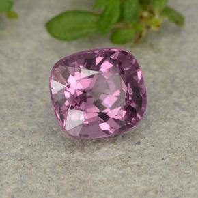 1.29 ct Purple Spinel Stone, Natural Spinel in Cushion-Cut Shape for Sale