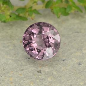 0.74 ct Purple Spinel Stone, Natural Spinel in Round Facet Shape for Sale