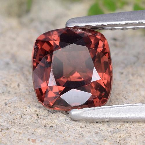 1.13 ct Red Spinel Stone, Natural Spinel in Cushion-Cut Shape for Sale