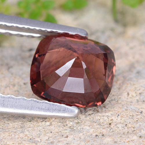 Spinel Gemstone in 6.3 x 5.9 mm Size for Sale, Spinel Stone in Dark Red Color