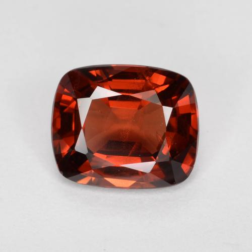 1.15 ct Red Spinel Gemstone, Spinel Gem in Cushion-Cut Shape for Sale.
