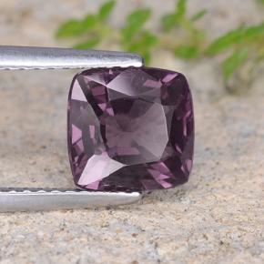 2.01 ct Purple Spinel Stone, Natural Spinel in Cushion-Cut Shape for Sale