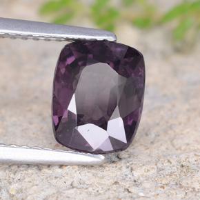 2.47 ct Purple Spinel Stone, Natural Spinel in Cushion-Cut Shape for Sale