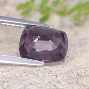 Spinel Gemstone in 8.5 x 6.8 mm Size for Sale, Spinel Stone in Deep Purple Color