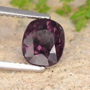 2.09 ct Purple Spinel Stone, Natural Spinel in Cushion-Cut Shape for Sale