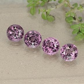 0.6ct Round Facet Purplish Pink Spinel Gem for sale 0.6ct Round Facet Purplish Pink Spinel Gem (ID: 484985)