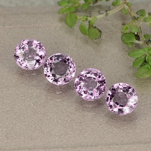 2.38 ctw Purple Spinel Stones, Natural Spinel in Round Facet Shape for Sale