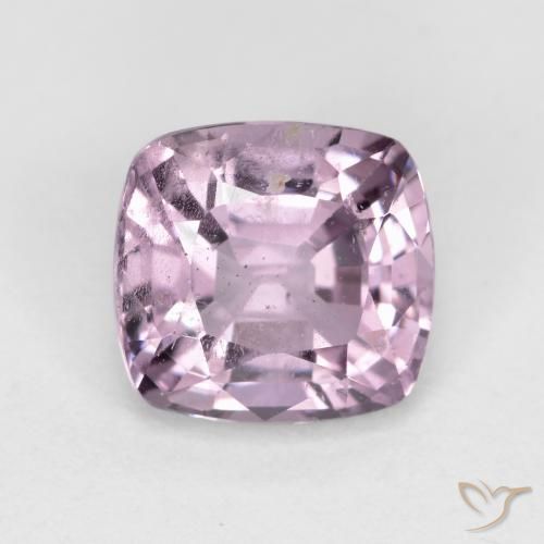 1,46 ct lila Spinell, 6,8 x 6,4 mm Kissenschliff aus Tansania, Photo A