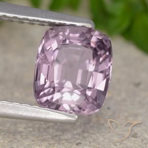 1.54 ct Purple Spinel Stone, Natural Spinel in Cushion-Cut Shape for Sale