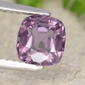 1.34 ct Purple Spinel Stone, Natural Spinel in Cushion-Cut Shape for Sale